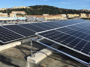 Impianto fotovoltaico a tetto