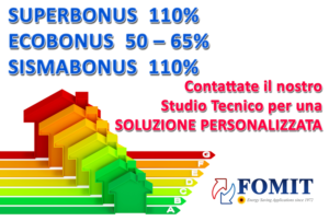 superbonus 110% sismabonus 110% ecobonus 50-65%